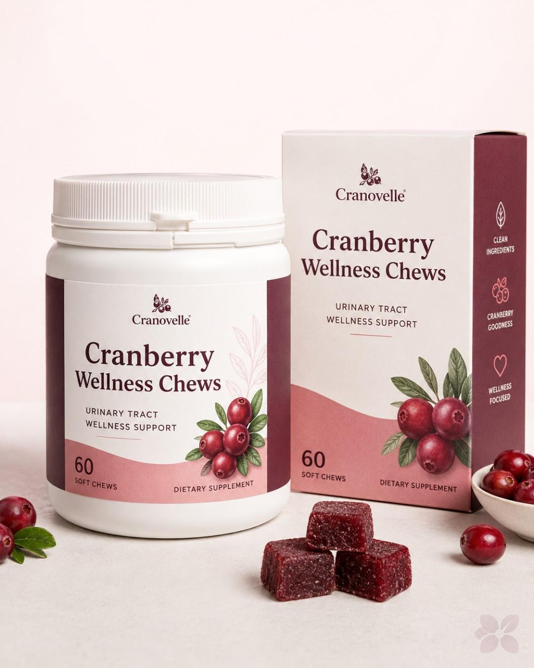 Cranovelle Cranberry Wellness Chews