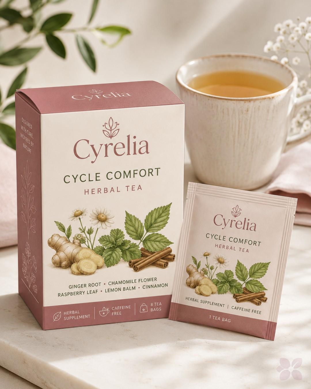 Cyrelia Cycle Comfort Herbal Tea