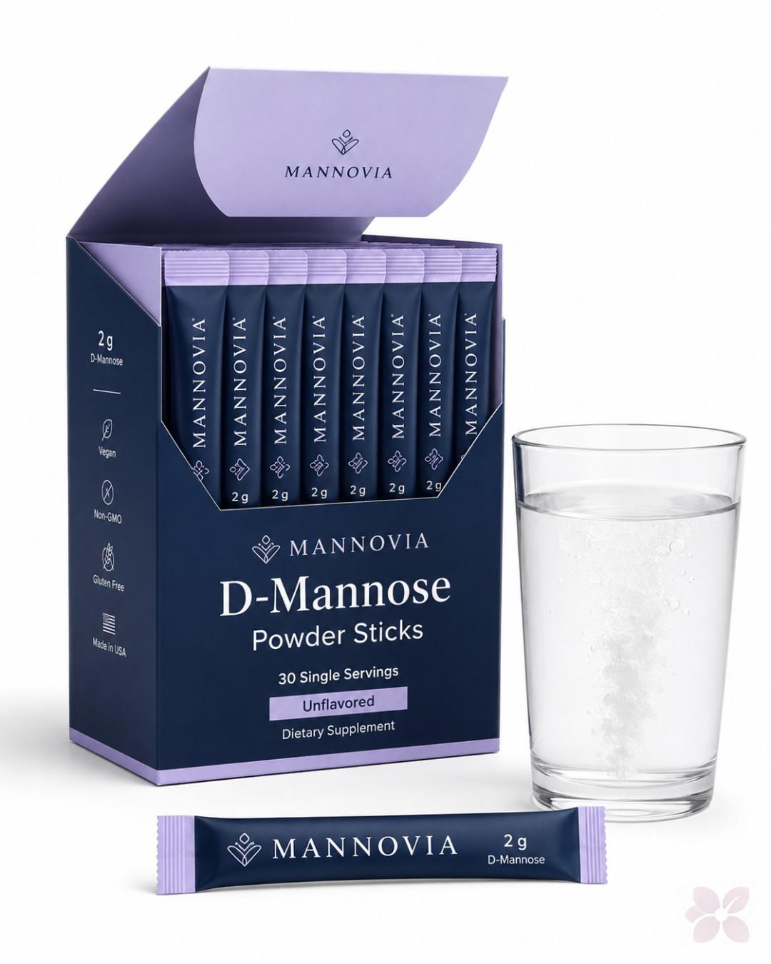 Mannovia D-Mannose Daily Sticks